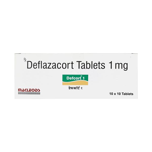 Defcort 1mg Tablet 10'S - Immune Suppression