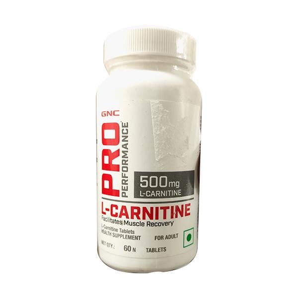 Netmeds | GNC Pro Performance L-Carnitine 500 mg Tablet 60's
