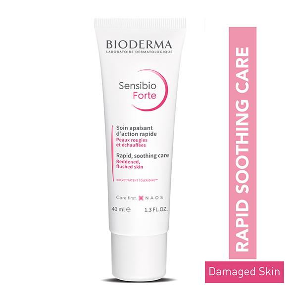 Netmeds | Bioderma Sensibio Forte Rapid Soothing Care Cream for Sensitive Skin 40 ml