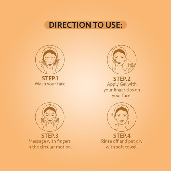 Berina Go Glow By Berina Papaya & Vitamin E with Glycerine Face Gel 500 ml - Face Gels