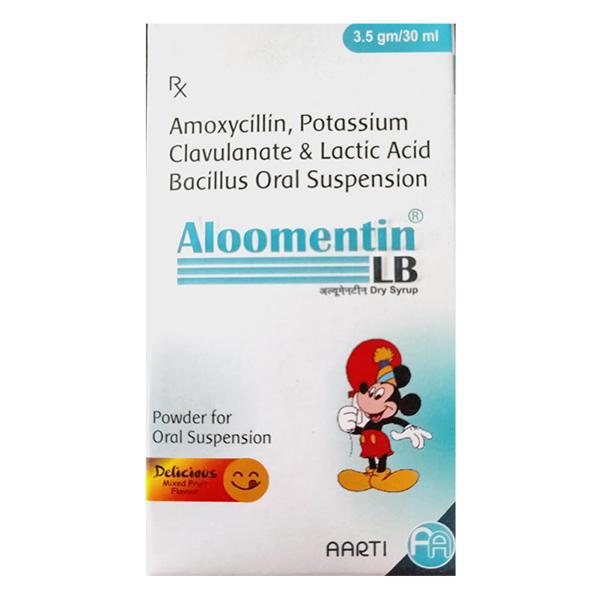 Netmeds | ALOOMENTIN LB (VET) Dry Syrup 30ml