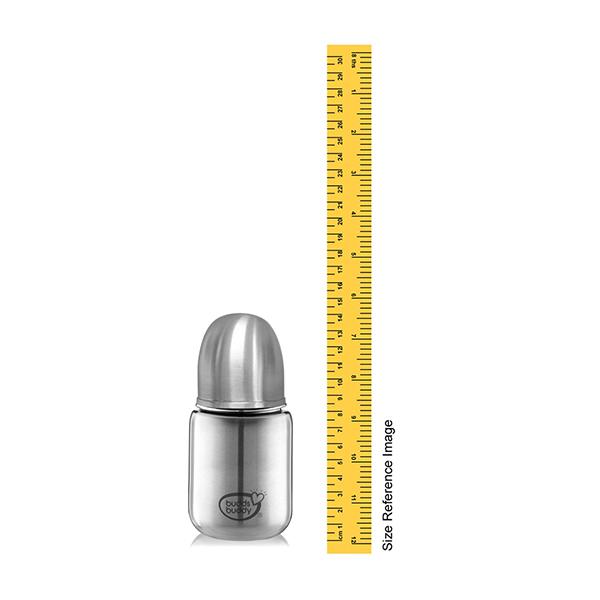 Buddsbuddy Premium Stainless Steel 3 in 1 Bottle 200 ml - Feeding & Nursing