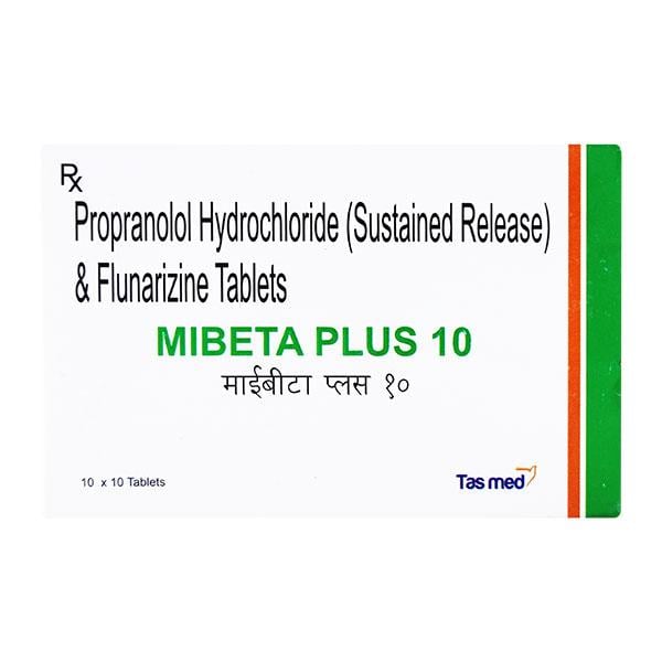 MIBETA PLUS 10mg Tablet 10's - Migraine