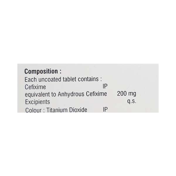 HHCEFI 200 Tablet 10's - Bacterial Infections-Cep