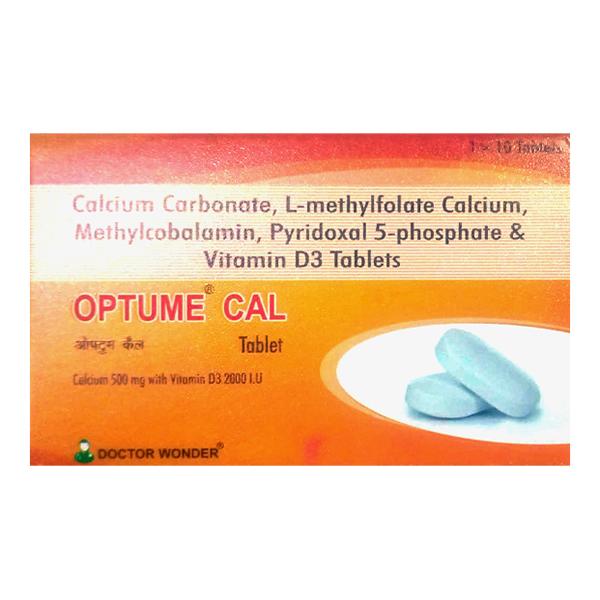 OPTUME CAL Tablet 10's - Supplements-Cal