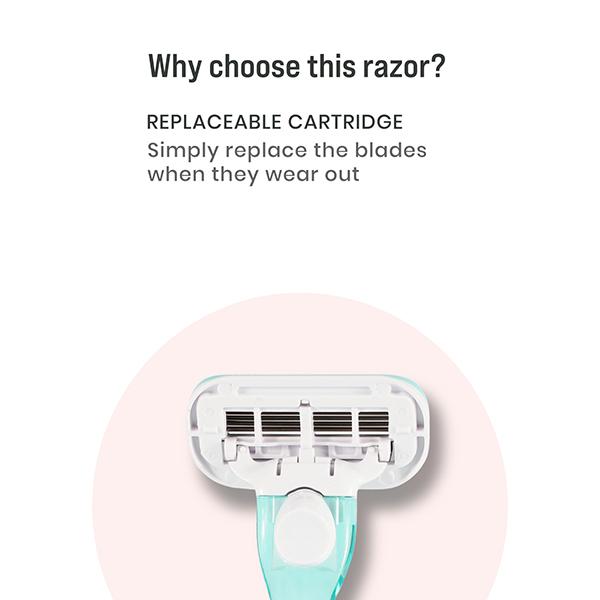 Sirona 4 Blade Hair Removal Cartridge Razor for Women 1's - Shaving & Hair Removal