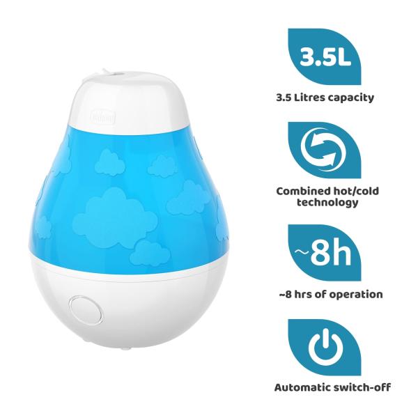 Chicco Respira Sano Humi Ambient Humidifier 1's - Baby Grooming