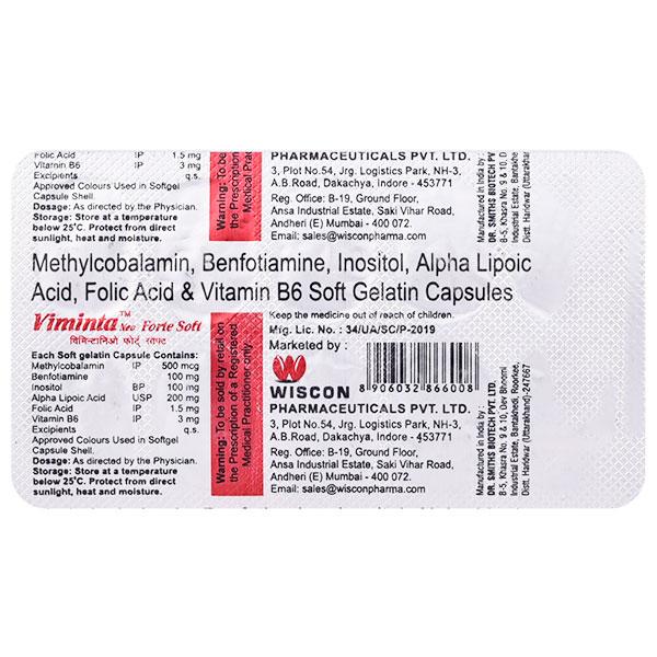 VIMINTA NEO FORTE Soft Gelatin Capsule 10's - Supplements-Vam
