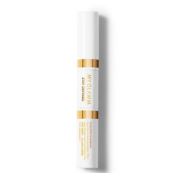 Netmeds | Myglamm Stay Defined Liquid Eyeliner Brow Powder - Nutmeg & Espresso 2.8 Gm