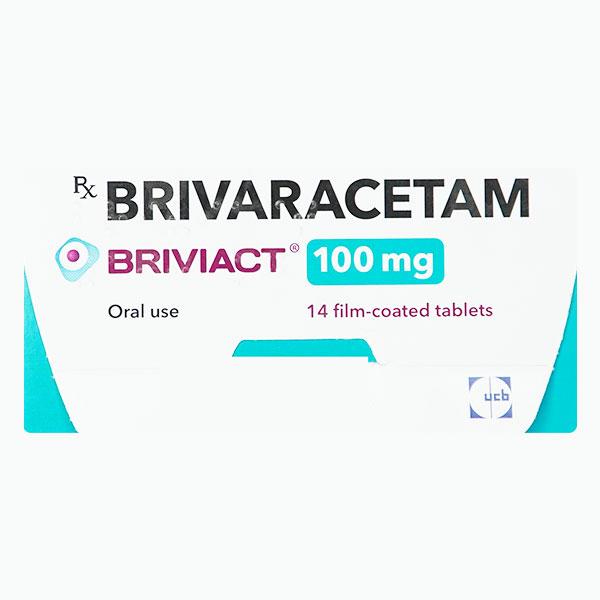 BRIVIACT 100mg Tablet 14's - Epilepsy/Convulsion-Ant