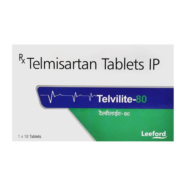 Netmeds | Telvilite 80mg Tablet 10'S