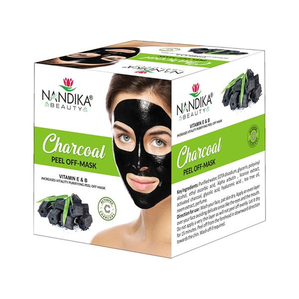 Netmeds | Nandika Beauty Peel Off Face Mask - Charcoal 100 ml