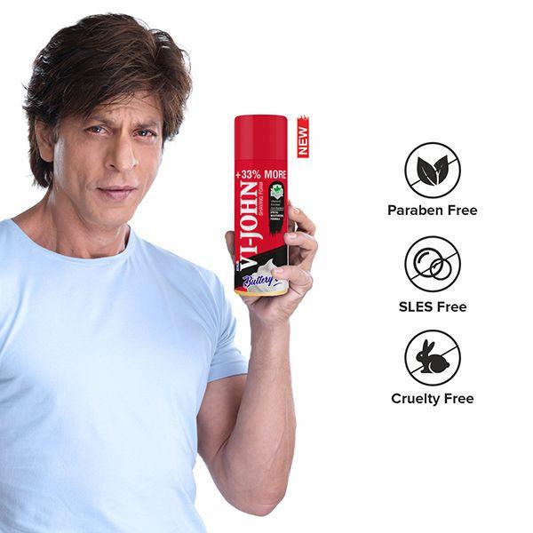 VI-John Special Moisturizing formula Shaving Foam for Men with Vitamin E an Enriched 400 gm - Shaving Foams