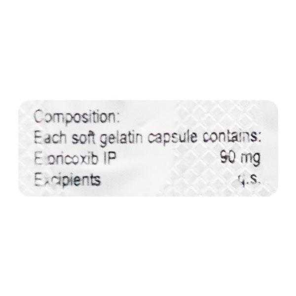Etofine 90mg Capsule 10'S - Pain relief-Nsa