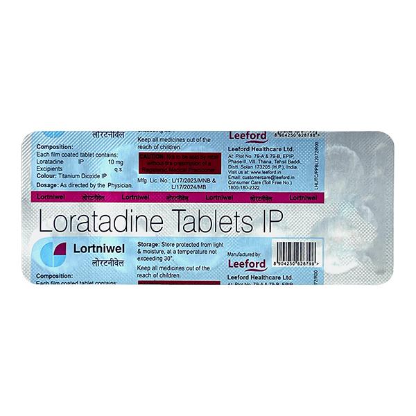 Netmeds | LORTNIWEL Tablet 10's