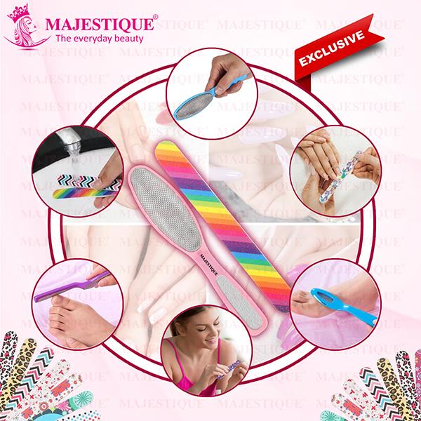 Majestique 2In1 Foot & Nail 1's - Manicure & Pedicure Kits