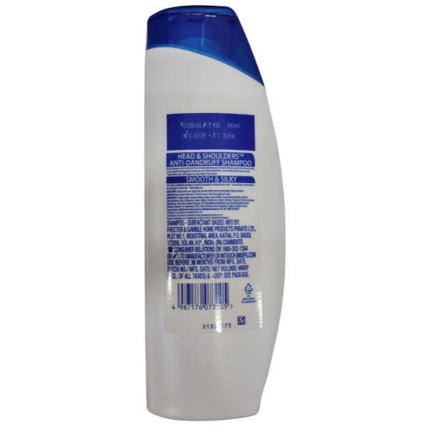 Head & Shoulders Smooth And Silky Anti Dandruff Shampoo For Women & Men 340 ml - Shampoos