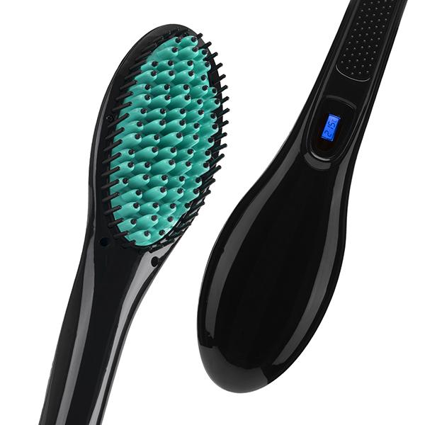 Netmeds | Vega X Glam Hair Straightening Brush with Anti-Scald Technology (Vhsb-01) 1's