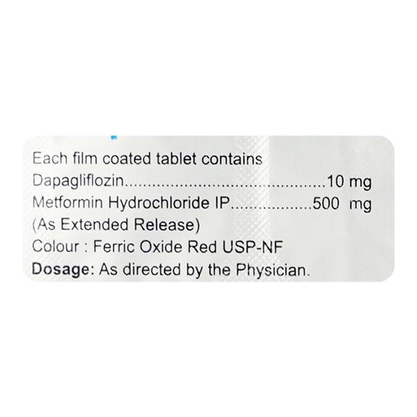DAPACOSE M 10 Tablet 10's - Diabetes-Ant
