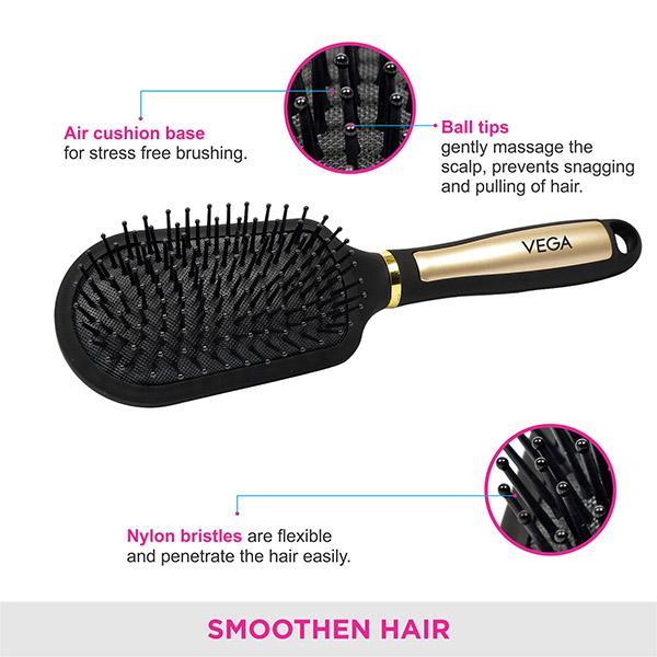 Vega Cushion Brush (E14 - CB) 1's - Hair Brushes