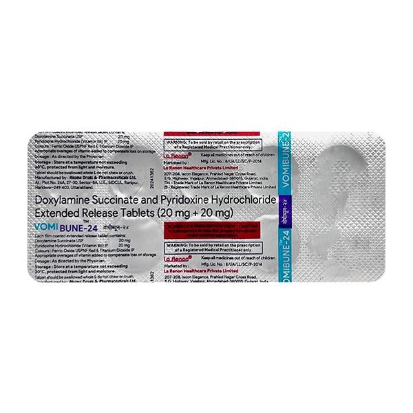 Netmeds | VOMIBUNE 24 Tablet 10's