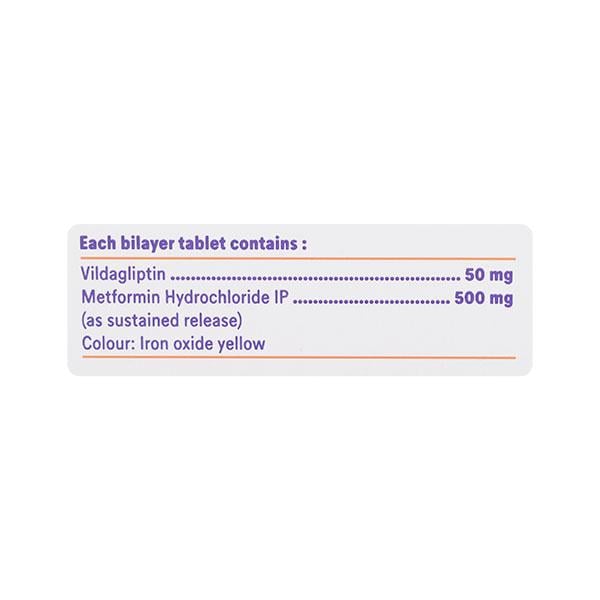 METSMALL VX 500 Tablet 10's - Diabetes-Ant