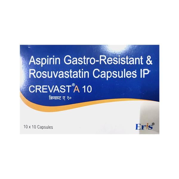 CREVAST A 10/75mg Capsule 10's - High Cholesterol-Dys