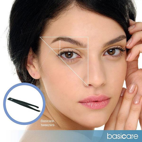 Basicare Tweezer Matt Black 8.5Cm 1's - Tweezers