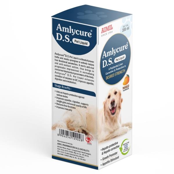 AIMIL Amlycure D.S. PET Liquid 200 ml - Pet Healthcare