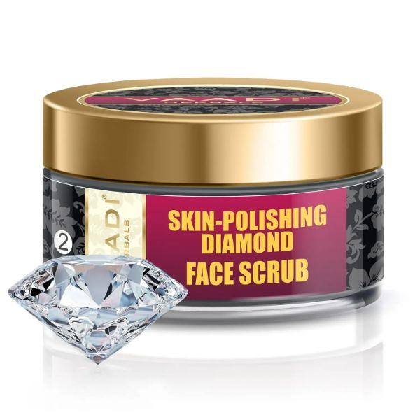 Vaadi Herbals Skin-Polishing Diamond Face Scrub 50 gm - Face Scrubs