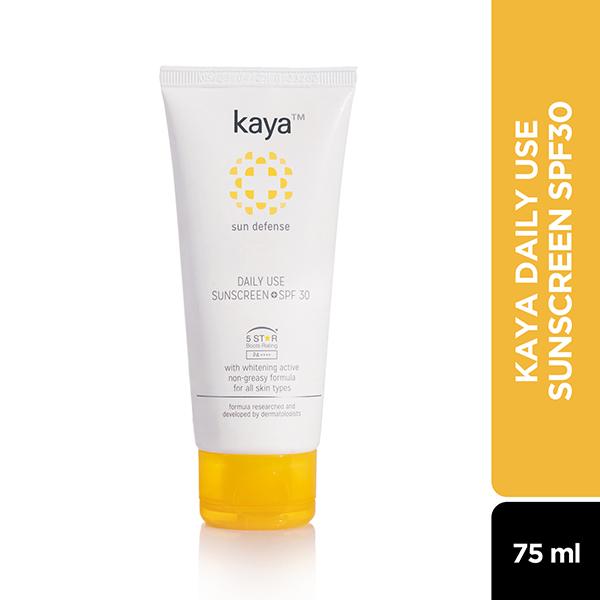 Kaya DAILY USE SUNSCREEN SPF 30 75 ml - Face Sunscreen