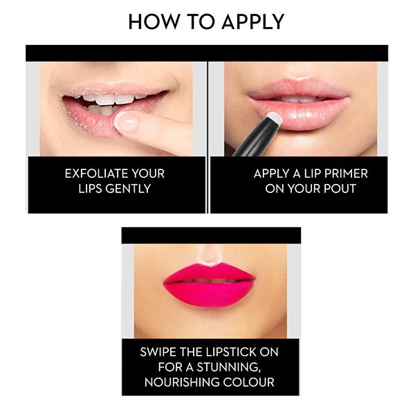 SUGAR Cosmetics Mettle Satin Lipstick - 09 Charlotte (True Blue Red) 2.2 gm - Lipsticks