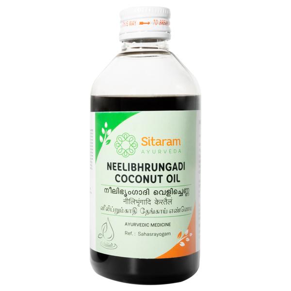 Netmeds | Sitaram Ayurveda Neelibhrungadi Coconut Oil 200 ml