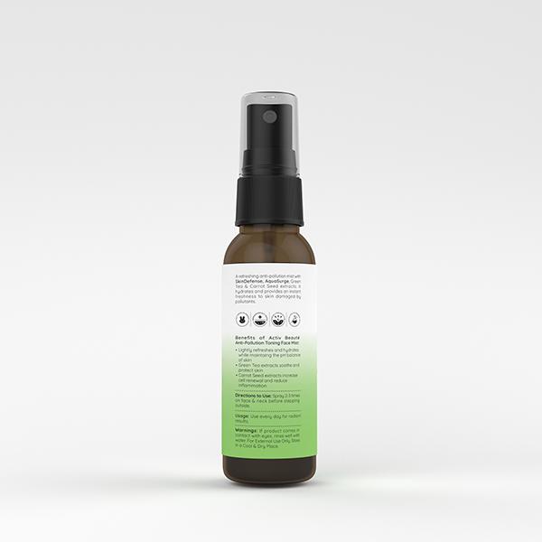 Activ Beaute Anti-Pollution Toning Face Mist 50 ml - Face Mists