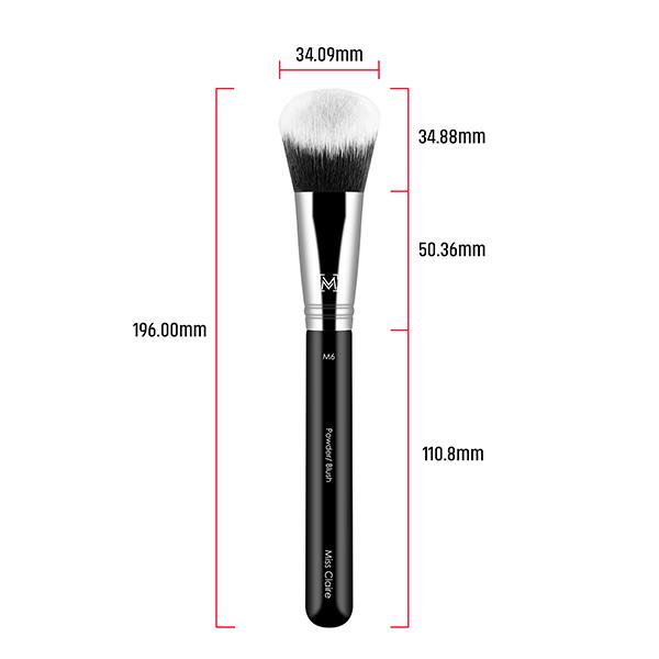 Miss Claire M6 - Powder/Blush Brush (Chrome) 1's - Face Brush