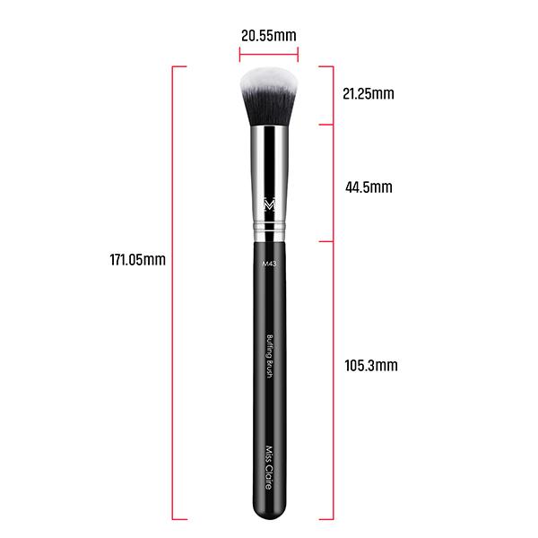 Miss Claire M43 - Buffing Brush (Chrome) 1's - Face Brush