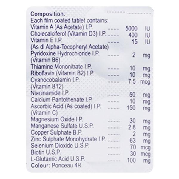 ZEVA Tablet 15's - Supplements-Vam