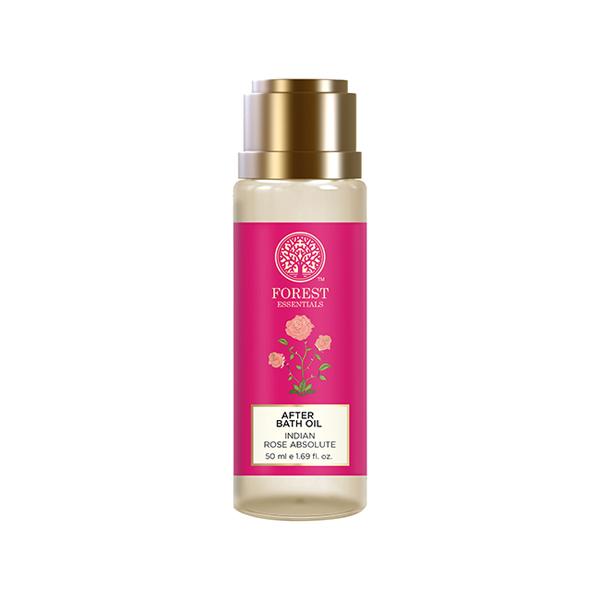 Netmeds | Forest Essentials Travel Size After Bath Oil Indian Rose Absolute 50 ml