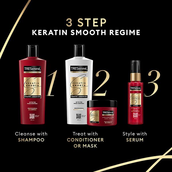 TRESemme Keratin Smooth Conditioner, 190 ml - Conditioners