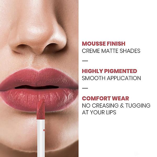 Miss Claire Soft Matte Lip Cream - 62 6.5 Gm - Lipsticks