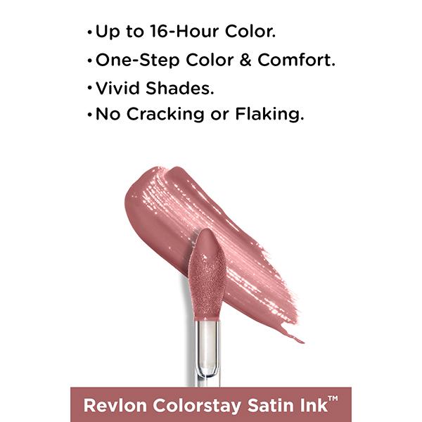 Revlon Colorstay Satin Ink Liquid Lip Color - Partner In Crime 5 ml - Lipsticks