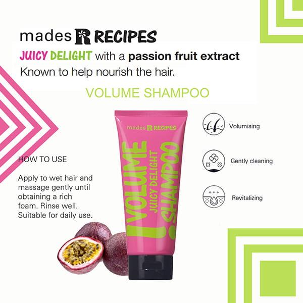 MADES Recipes Juicy Delight Shampoo 200 ml - Shampoos