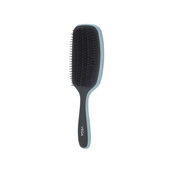 Netmeds | Vega Detangler Hair Brush for Men and Women with Ball-Tipped Bristels, Travel-Friendly (DTB-08) 130 gm