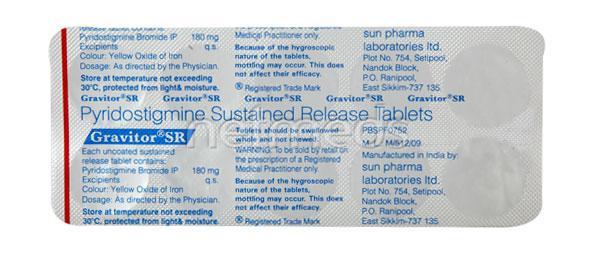 Netmeds | Gravitor SR Tablet 10'S