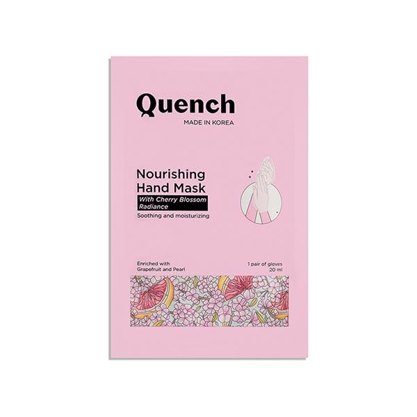Netmeds | Quench Botanics Nourishing Hand Mask (with Mon Cherry Radiance) 1's