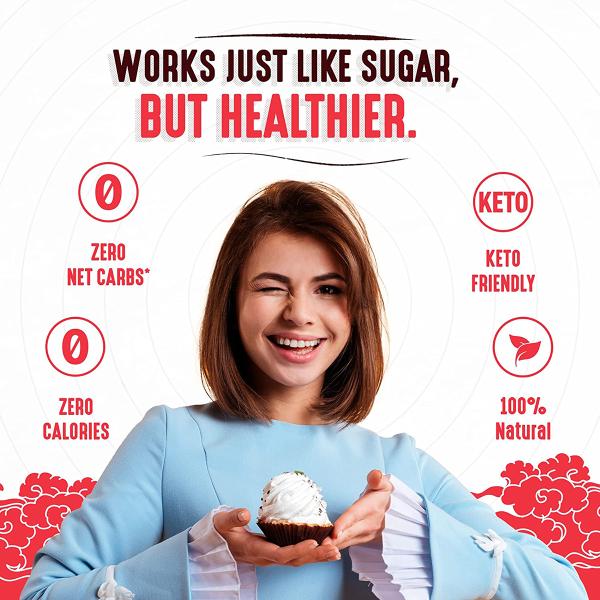 Lakanto Monkfruit Sweetener - Classic (Pack Of 2 x 200 g) 1's - Sugar Substitutes (Fitness)