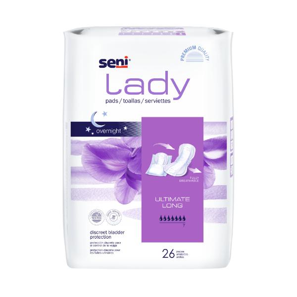 Netmeds | Seni Lady Ultimate Long overnight Bladder Control Pads (XXXL+) 26's