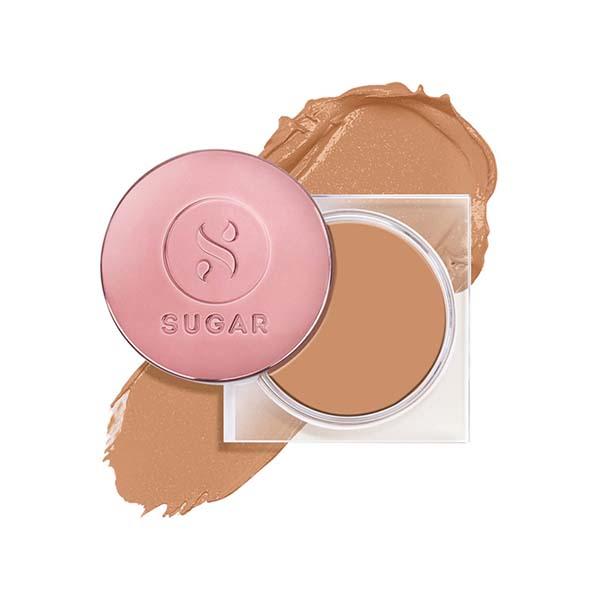 Netmeds | Sugar Cosmetics Mettle Cream To Powder Foundation 52 Corretto (Tan- Yellow Undertone) 15 gm