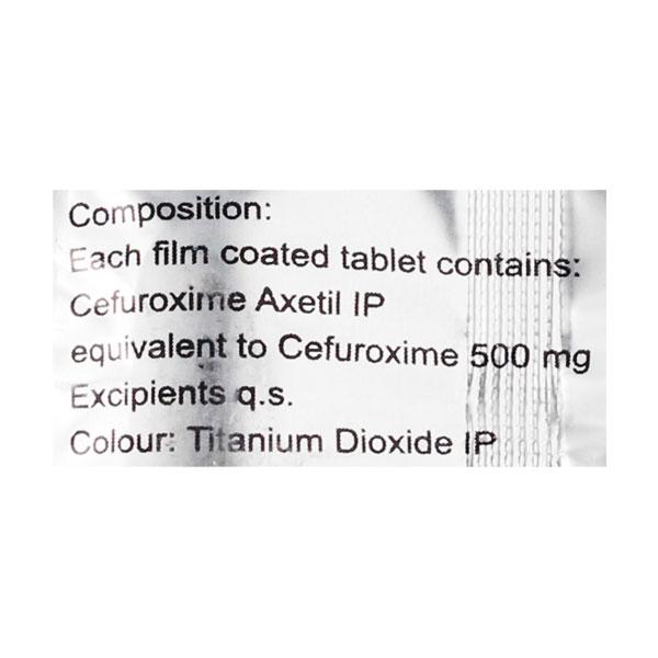 Spectraxime 500mg Tablet 6'S - Bacterial Infections-Cep