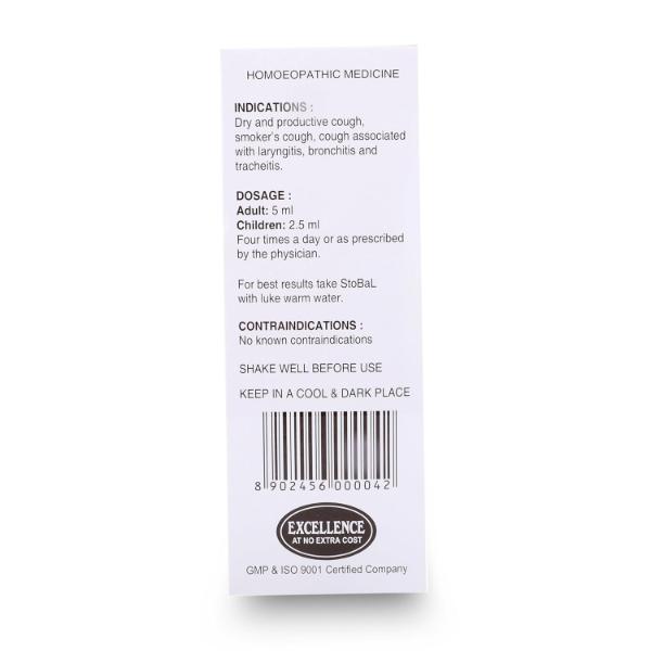 SBL Stobal Cough Syrup 180 ml - Speciality Medicine